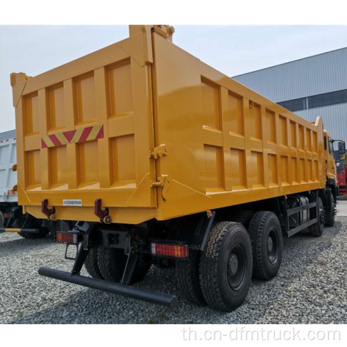 Stock RHD 8x4 tipper truck CUMMINS เครื่องยนต์ 375hp